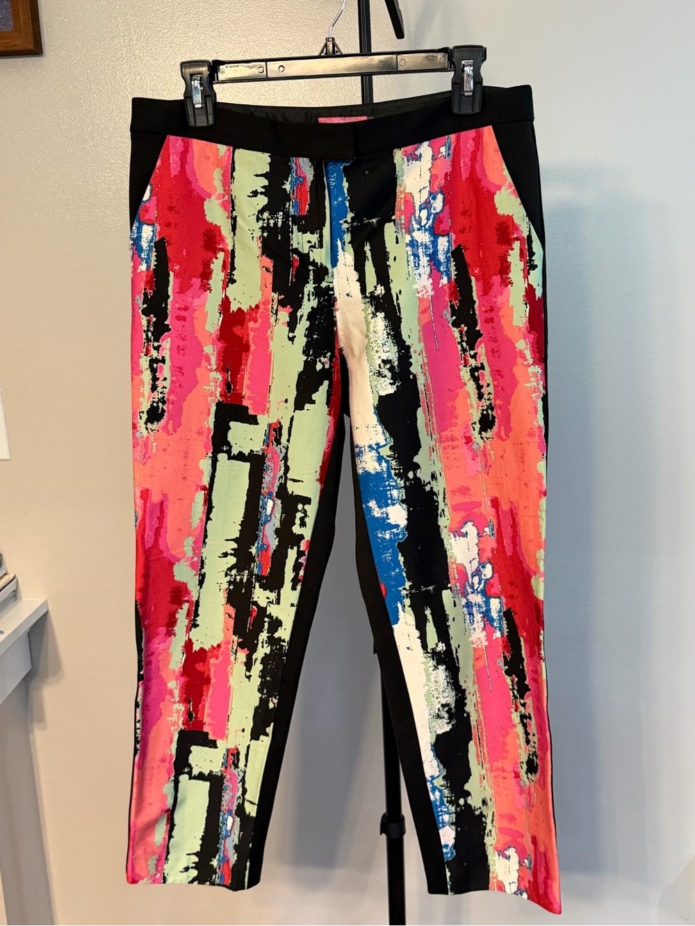 Isaac Mizrahi Women’s Abstract Front Pencil Pant- Sz 8 (173)